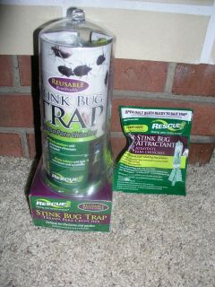 RESCUE STINK BUG TRAP INSECT CONTROL + EXTRA 1 7 WEEK SUPPLY 