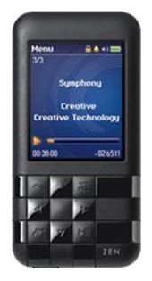 Creative ZEN Mozaic EZ300 Black 4 GB Digital Media Player