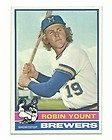 1976 topps baseball 316 robin yount ex 