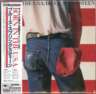 BRUCE SPRINGSTEEN BO​RN IN THE USA JAPAN MINI LP CD F30