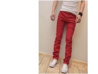   NEW Fashion Mens casual Skinny Stretch JEANS Pencil Pants Free ship