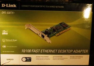 Link DFE 530TX 10 100 Fast Ethernet Desktop Adapter