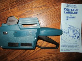 Garvey 1 Line 25/5 Contact Labler   Pricing Label Gun for Pricing 