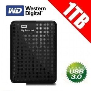 1TB WD USB 3 0 My Passport External Portable Hard Disk Drive Western 