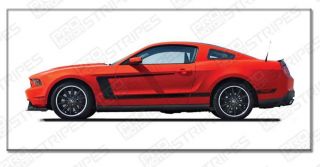 Ford Mustang Reverse C Stripes Boss 302 Style 2010 2011