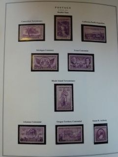 Extensive U s Stamp Collection in Scott National Album