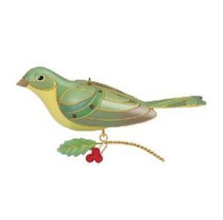 2012 Lady Painted Bunting Hallmark Ornament Limited Special Edition 