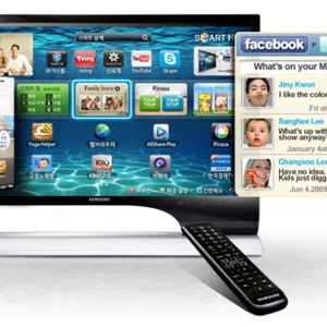 Samsung SyncMaster T24B750 Smart TV Monitor 24inch Wide Full HD TN 