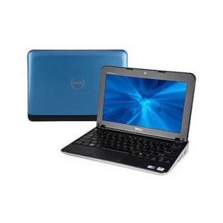 10.1 Dell Mini 1012 Netbook Blue Intel Atom N450 Processor 1.66GHz 