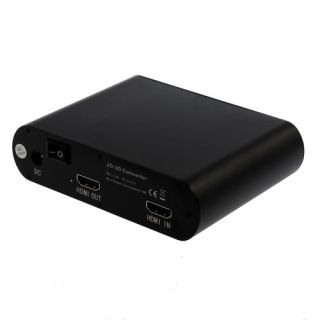 2D to 3D Conversion Signal Video Converter Box for TV DVD HD Player 