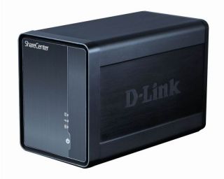 Dlink Sharecenter 2 Bay NAS Storage Enclosure SATA Gig Port RAID0 1 