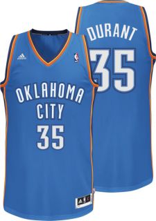 Kevin Durant Blue Adidas Revolution 30 Swingman Oklahoma City Thunder 
