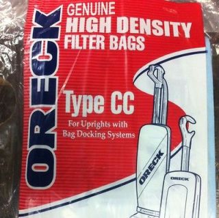 Oreck Type CC Upright Vacuum Cleaner bags CCPK8 8 pk. Certified Oreck 