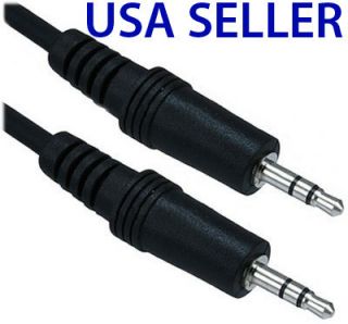 6ft 3 5mm Male to Male Stereo Audio Cable for iPod MP3
