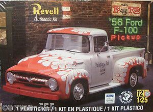 Revell 1956 56 Ford F100 pickup PU Ed Roth Plastic model car kit 
