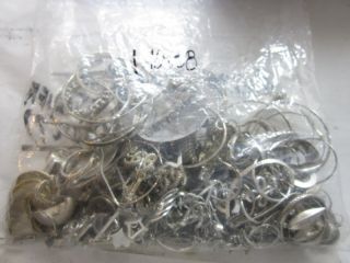 760g SILVER PLATED WHITE GOLD? PLATED SCRAP CRAFT JEWELRY LOT*RECOVERY 
