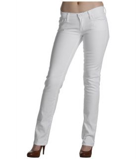 for All Mankind Classic Straight Leg Clean White Jeans Sz 27 Ret $ 