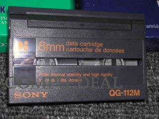 sony qg 112m 5 0gb 10gb 8mm data cartridge new open new in opened 
