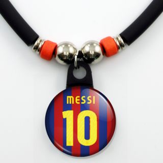 Lionel Messi Number 10 Jersey Barcelona Necklace