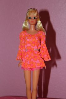 Vintage 1969 Talking P J Friend of Barbie Doll in Original Swimsuit 