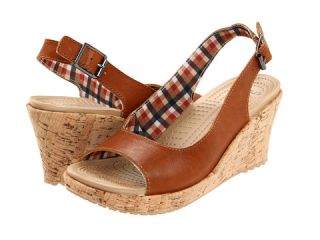 Crocs A Leigh Wedge Leather   Zappos Free Shipping BOTH Ways