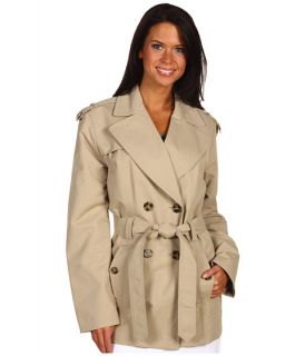 Larry Levine Poly Double Breasted Trench $51.99 $79.00 SALE!