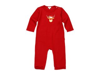 le top   Merry Reindeer French Rib Coverall (Newborn/Infant)