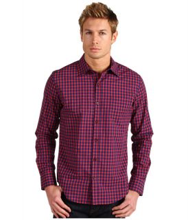 vince gingham checks long sleeve button up $ 185 00