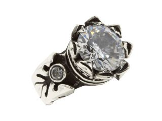 King Baby Studio 13mm Crown Ring with Clear CZ Stone $480.00 Rated: 5 