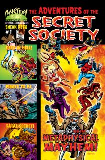 SECRET SOCIETY 1 comic book by Bradley Mason Hamlin Mort Todd