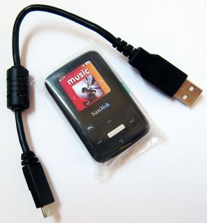 SanDisk Sansa Clip Zip Black 4 GB Digital Media Player 