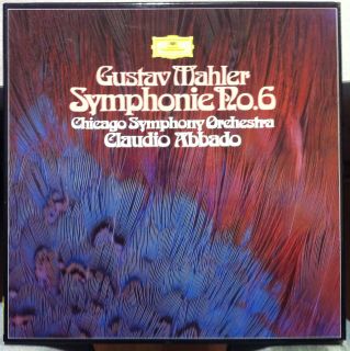CLAUDIO ABBADO mahler symphony no 6 2 LP Mint  2707 117 Vinyl 1980 