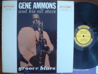 Gene Ammons and His All Stars Groove Blues Prestige PRLP 7201 DG Mono 