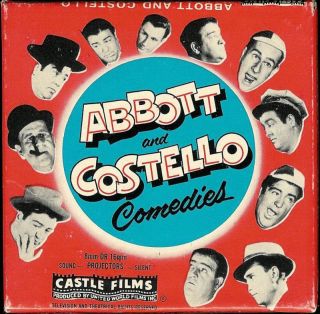 Abbot Costello Have Badge Will Chase 8mm Castle Films No 850