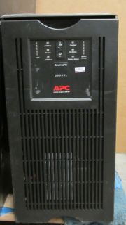 APC SMART UPS 3000XL SUA3000XL Tower Battery Backup 9x 15A, 2x 20A 