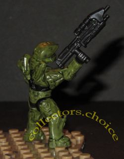 Halo 4 Mega Bloks UNSC Green Spartan New Mark VII Armor w Black 