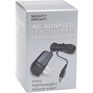 mighty bright 110 120 volt ac dc adapter