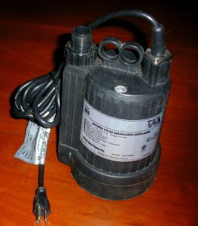 Water Ace R6S Utility Pump Guaranteed Sump Pump