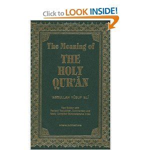 The Meaning of The Holy Quran by Ali Abdullah Yusef