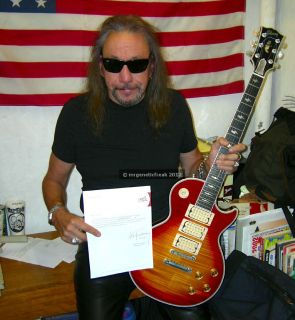Ace Frehley Owned Gibson Custom Shop Les Paul Electric Guitar Kiss 