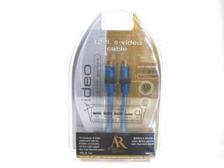 Acoustic Research AP022 s Video Performance 12 Foot 12 ft Cable Blue 