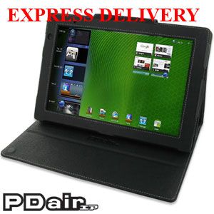 PDair Black Leather BX2 Case for Acer Iconia Tab A500