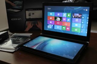 Acer Iconia Dual Screen Laptop with Windows 8