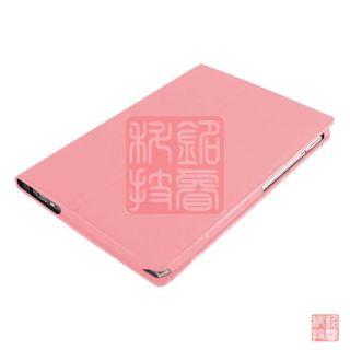 Acer Iconia Tab A500 Folio Leather Case Cover Pink New
