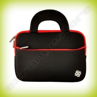 Netbook Case Handle Bag For Acer Aspire One D250  10.1 Black/Red