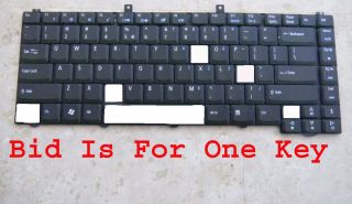 Acer Aspire 3680 Keyboard Replacement Keys One Key One Black Hinge 