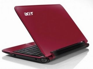 Nice Acer Aspire One D250 10 1 Netbook Metallic Red Customized Win 7 