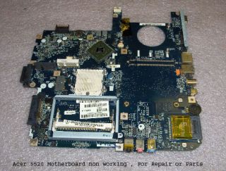 Acer Aspire 5520 7520 AMD Motherboard ICW50 MBAJ702003 La 3581P ASIS 