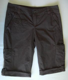 this is a pair of dkny active women s stretch bermuda shorts in