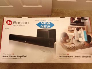 Boston Acoustic SoundBar Speaker System with Wireless Subwoofer